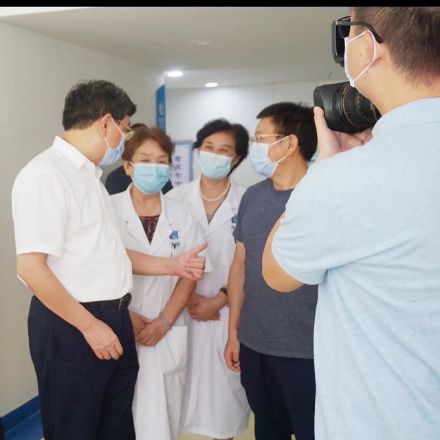 省政協(xié)副主席賀安杰一行蒞臨岳陽海福祥考察調研